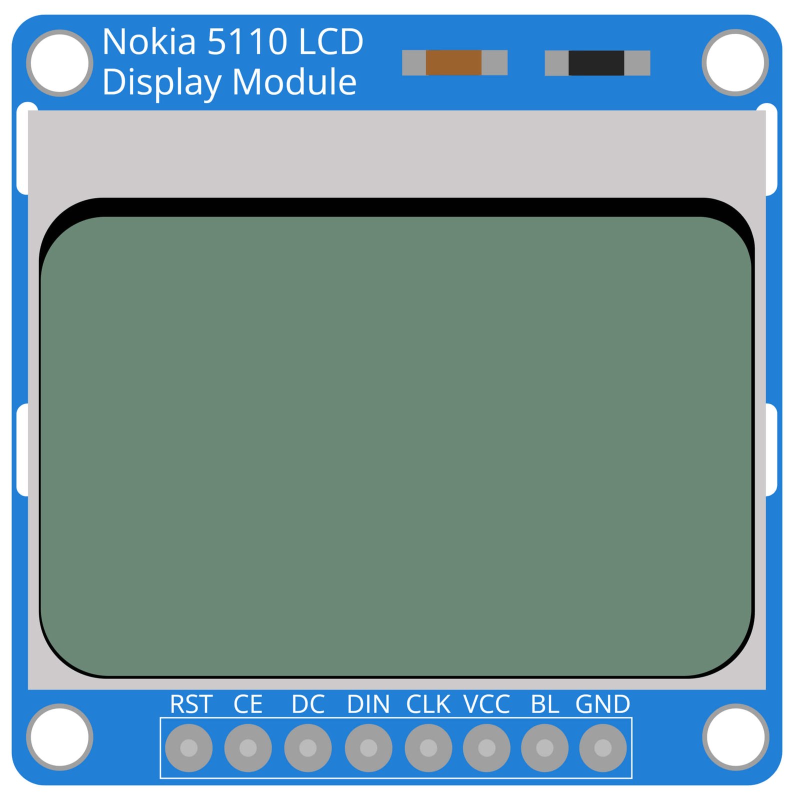 Nokia 5110 LCD Display Module