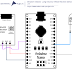 Vibration Detector using Arduino, SW420 Vibration Sensor and LED