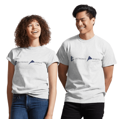 electronics projects basic design classic t shirt