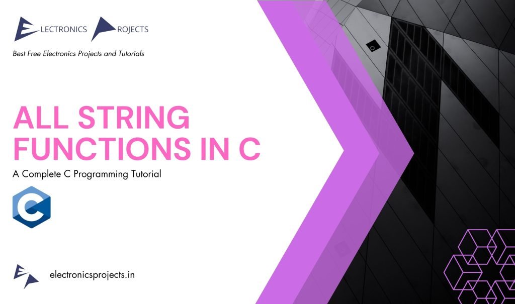 All String Functions in C. All String Functions in C Tutorial. Learn All String Functions in C All String Functions in C. All String Functions in C Tutorial. Learn All String Functions in C